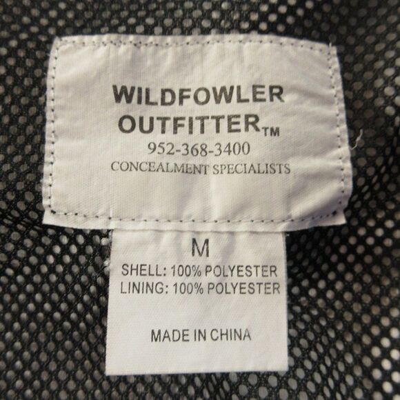 WILDFOWLER OUTFITTER Waterproof Parka Mens M Mossy Oak Camo Hunting Coat Jacket - Picture 6 of 12